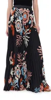 Figue Adrienne Pants Paradise Mirage Onyx Black In Black