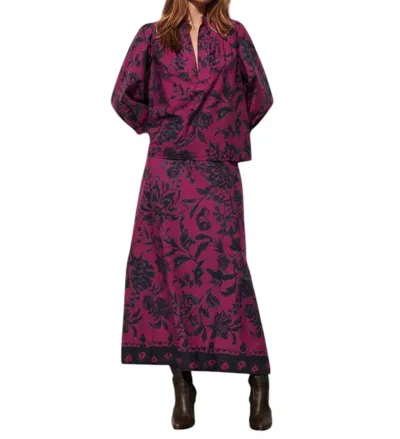 Figue Ambre Skirt In Purple
