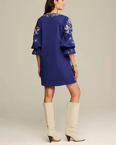 Figue Astrid Dress In Imperial Blue