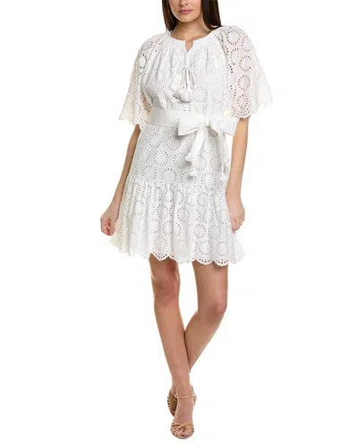 Figue Bria Mini Dress In White