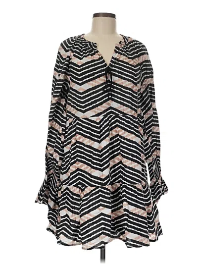 Pre-owned Figue Casual Dress In Black