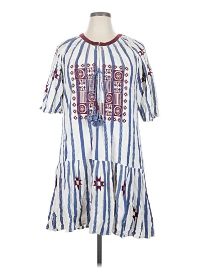 Pre-owned Figue Casual Dress In Blue
