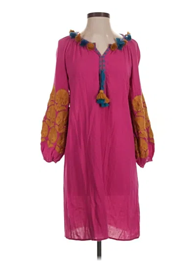 Pre-owned Figue Casual Dress In Pink