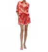 Figue Coppins Short In Mosaic Sunset Pink In Multi
