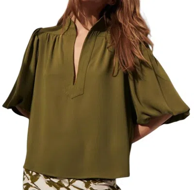 Figue Dani Top In Woodland Green