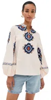 Figue Davina Top Medallion Tapestry B In Neutral