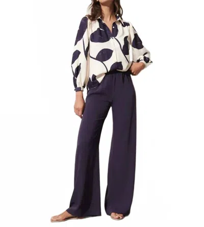 Figue Devon Pant In Royal Dusk In Blue