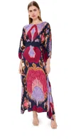 FIGUE ELIZABETH KAFTAN FAN IKAT TRUE NAVY