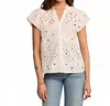Figue Fia Top In Chalk In White