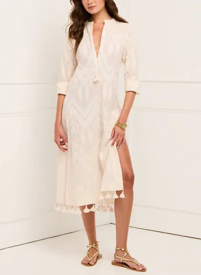 Figue Paolina Kaftan Dress In Biscotti In Neutral