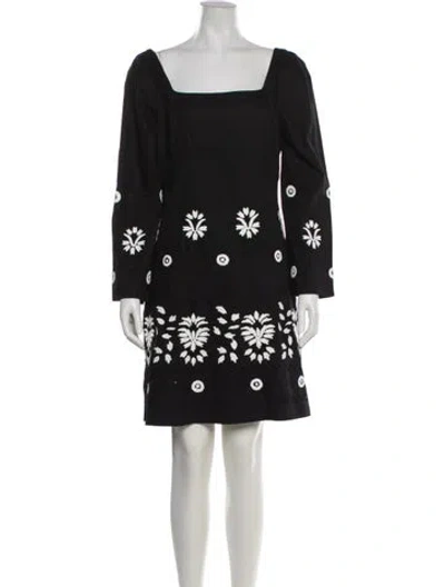 Pre-owned Figue Printed Mini Dress W/ Tags In Multi