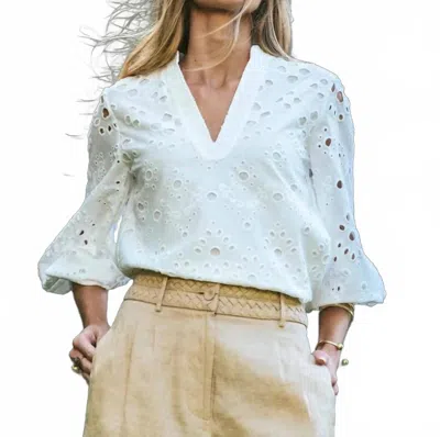 Figue Rylie Top In Chalk