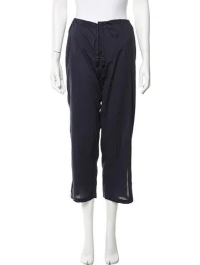 Pre-owned Figue Straight Leg Pants In Blue