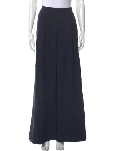 Pre-owned Figue Wide Leg Pants In Blue