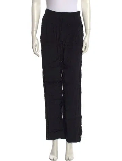 Pre-owned Figue Wide Leg Pants In Blue