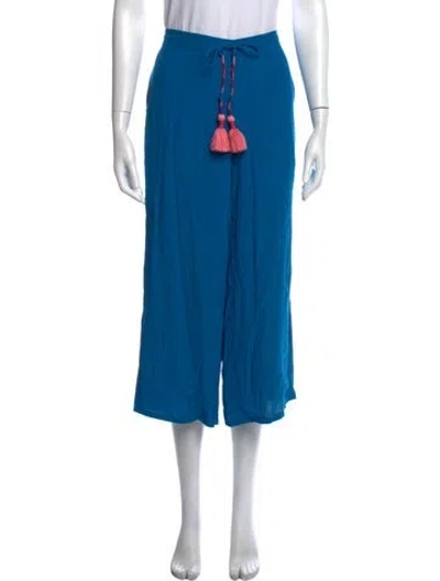 Pre-owned Figue Wide Leg Pants In Blue