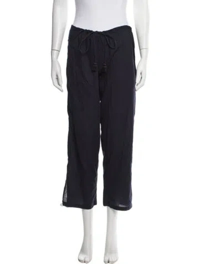 Pre-owned Figue Wide Leg Pants In Blue