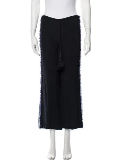 Pre-owned Figue Wide Leg Pants In Blue
