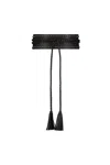 Figue Women's Dahlia Studded Wrap Belt In Black Leather