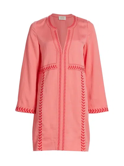 Figue Women's Melissa Threaded Minidress In Pink