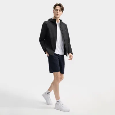 Fila 【黄景瑜同款】男装男式外套男士时尚休闲轻薄连帽长袖梭织外套