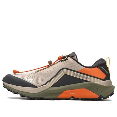 Fila 3a Lynx I+ Gold Terrain Trail Running Shoes 'beige Green Orange' In Red