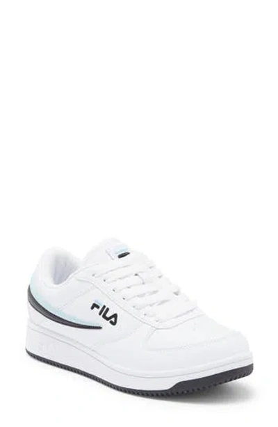 Fila A-low Sneaker In White/black/blue