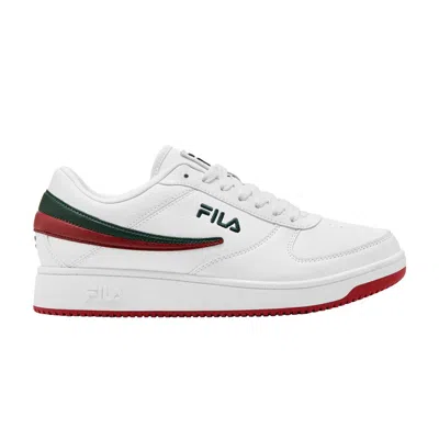 Pre-owned Fila A-low 'white Sycamore Red' | Men's Size 10