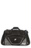 Fila Acer 25-inch Duffle Bag In Black/grey