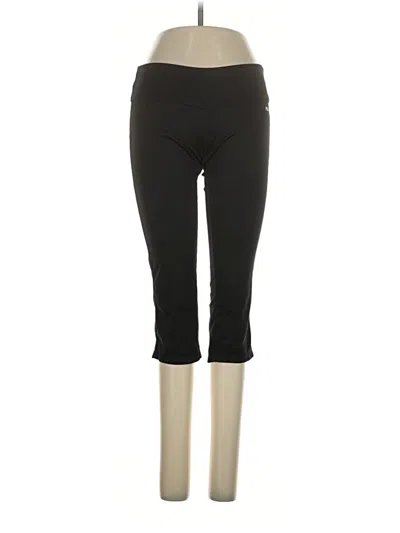 Pre-owned Fila Active Pants In Black