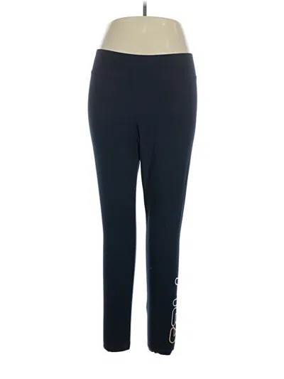 Pre-owned Fila Active Pants In Blue