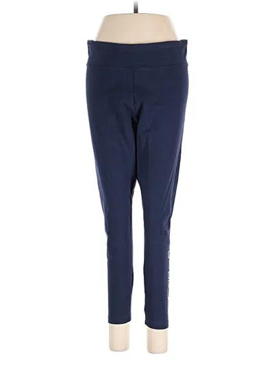 Pre-owned Fila Active Pants In Blue