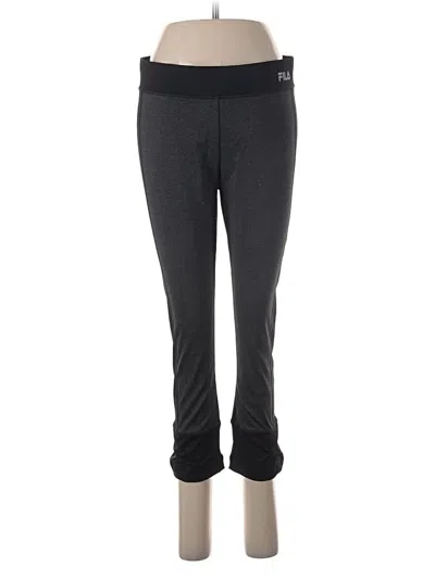 Pre-owned Fila Active Pants In Gray