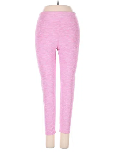 Pre-owned Fila Active Pants In Pink