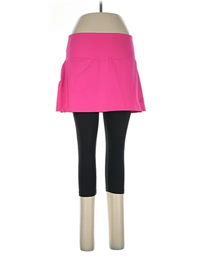 Pre-owned Fila Active Pants In Pink