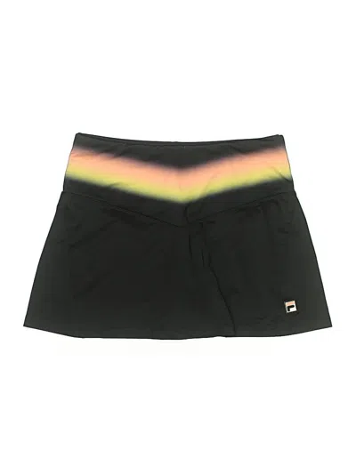 Pre-owned Fila Active Skort In Black