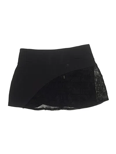 Pre-owned Fila Active Skort In Black