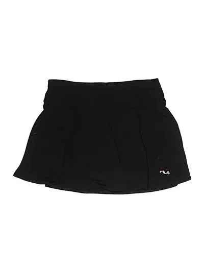 Pre-owned Fila Active Skort In Black
