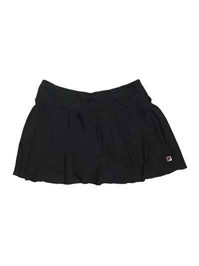 Pre-owned Fila Active Skort In Black