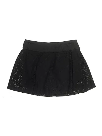 Pre-owned Fila Active Skort In Black