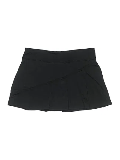 Pre-owned Fila Active Skort In Black
