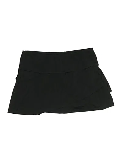 Pre-owned Fila Active Skort In Black