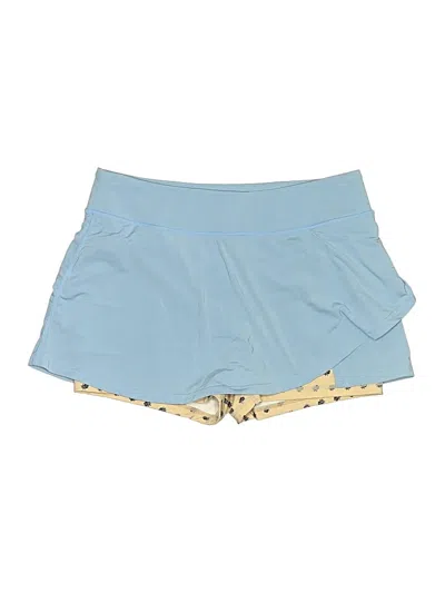 Pre-owned Fila Active Skort In Blue