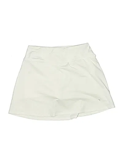 Pre-owned Fila Active Skort In Ivory