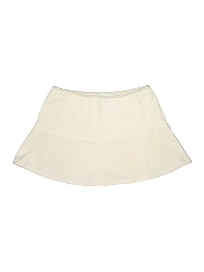 Pre-owned Fila Active Skort In White