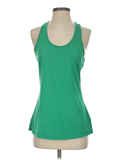 Pre-owned Fila Active Tank Top In Green