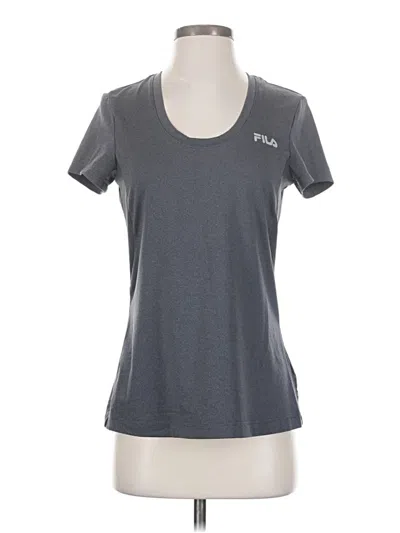 Pre-owned Fila Active T-shirt In Gray