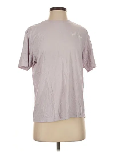 Pre-owned Fila Active T-shirt In Purple