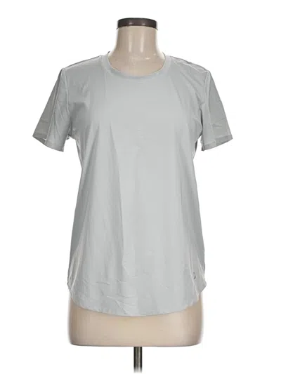 Pre-owned Fila Active T-shirt In Silver