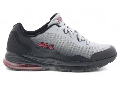 Pre-owned Fila Acumen Viz Sneakers In Black/grey/fire Red